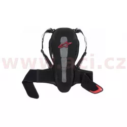 páteřový chránič NUCLEON KR-2, ALPINESTARS (černý/červený) 2026 M160-131 ALPINESTARS