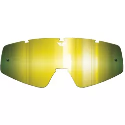plexi pro brýle Zone/Focus, FLY RACING (zrcadlové zlaté) M152-36 FLY RACING