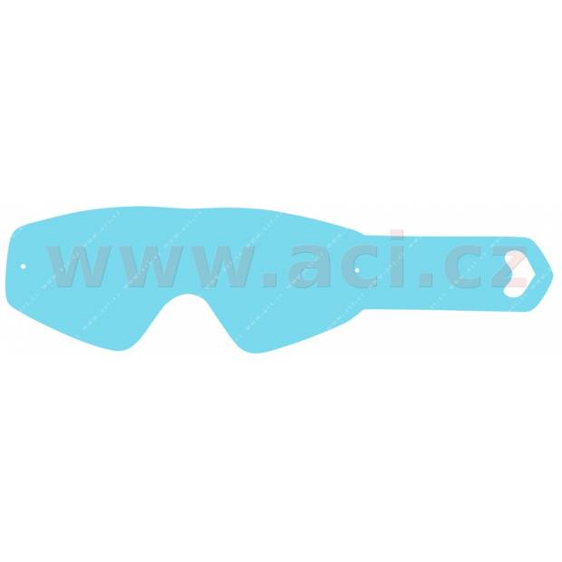 strhávací slídy plexi pro brýle XBRAND, Q-TECH (10 vrstev v balení, čiré) M152-40 XBRAND