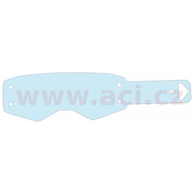 strhávací slídy plexi pro brýle PROSPECT, SCOTT - USA (10 vrstev v balení, čiré) M152-104 SCOTT