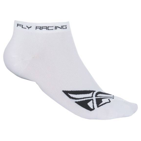 ponožky No Show, FLY RACING - USA (bílé , vel. S/M) M168-42-S/M FLY RACING