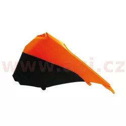 boční kryt vzduchového filtru levý KTM, RTECH (oranžovo-černý) M400-295 RTECH