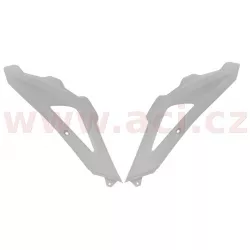 vrchní díl spoilerů chladiče Husqvarna, RTECH (bílý, pár) M400-339 RTECH