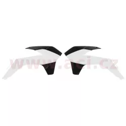 spoilery chladiče KTM, RTECH (bílo-černé, pár) M400-401 RTECH