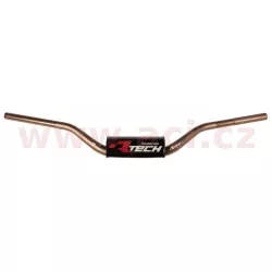 řídítka (Michael P.) s proměnlivým průřezem o průměru 28,6 - 22 mm s chráničem, RTECH (barva titan) M400-526 RTECH