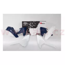 sada plastů Husqvarna, RTECH (bílo-modrá, 5 dílů) M400-608 RTECH