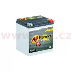 baterie 12V, YIX30L-BS, 26Ah, 400A, BANNER Bike Bull AGM PRO 168x131x197 BA 53001 AGM PRO BANNER