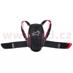 páteřový chránič NUCLEON KR-Y, ALPINESTARS, dětský (černý/červený) 2026 M160-268 ALPINESTARS