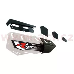 plasty krytů páček FLX / FLX ALU / FLX ATV, RTECH (bílo-černé, pár) M440-1155 RTECH