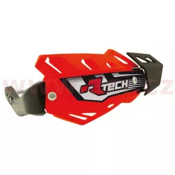 kryty páček FLX ATV, RTECH (neon oranžové, 4 varianty v 1, vč. montážní sady) M440-1164 RTECH