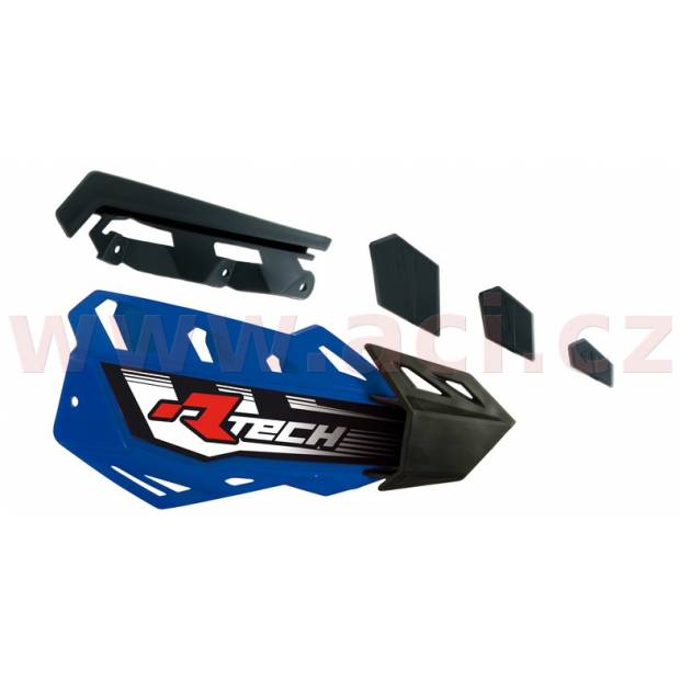 plasty krytů páček FLX / FLX ALU / FLX ATV, RTECH - Itálie (modro-černé, pár) M440-1154 RTECH