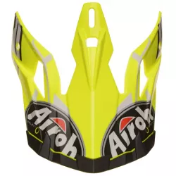 náhradní kšilt pro přilby AVIATOR 2.2 CAIROLI 019, AIROH (fluo žlutá) M142-904 AIROH