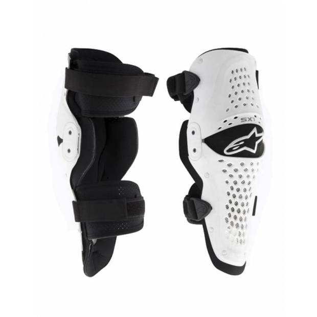 Chrániče na kolena ALPINESTARS SX-1 bílo-černá barva výběr velikostí