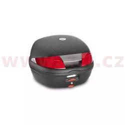 K35N MONOLOCK topcase, KAPPA (35L, černý nelakovaný + červená odrazka) M009-07 KAPPA