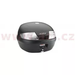 K35NT MONOLOCK topcase, KAPPA (35L, černý nelakovaný + kouřová odrazka) M009-08 KAPPA