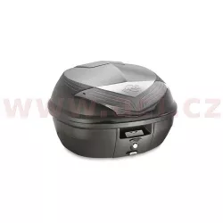 K355NT MONOLOCK topcase, KAPPA (35L, černý nelakovaný + kouřová odrazka) M009-10 KAPPA