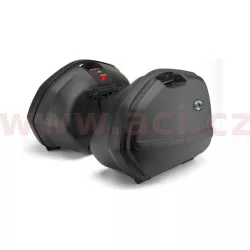 MONOKEY Boční kufry K33N - 33l, KAPPA (černé, kompozit) SADA L + P M009-1490 KAPPA