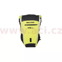 vodotěsný batoh Aqua B-25, OXFORD (černý/žlutý fluo, objem 25 l) M006-291 OXFORD