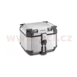 MONOKEY TopCase K-FORCE - 42l, KAPPA (stříbrný, hliník, 40,9x32,3x45,4 cm) M009-1610 KAPPA