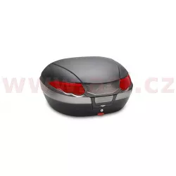 MONOKEY TopCase, KAPPA (56L, černý nelakovaný + červená odrazka) M009-21 KAPPA