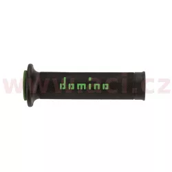 gripy A010 (road) délka 120 + 125 mm, DOMINO (černo-zelené) M018-106 DOMINO