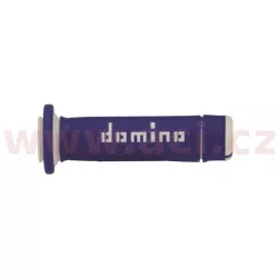 gripy A180 (ATV) délka 118 + 122 mm, DOMINO (modro-bílé) M018-123 DOMINO