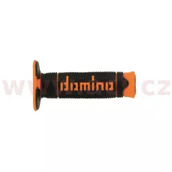 gripy A260 (offroad) délka 120 mm, DOMINO (černo-oranžové) M018-152 DOMINO
