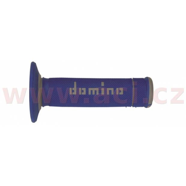 gripy A190 (offroad) délka 123 + 120 mm, DOMINO (modro-šedé) M018-131 DOMINO