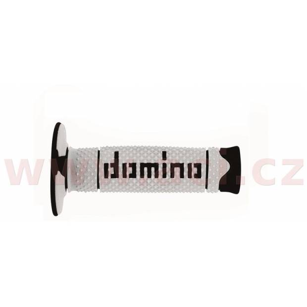 gripy A260 (offroad) délka 120 mm, DOMINO (bílo-černé) M018-149 DOMINO