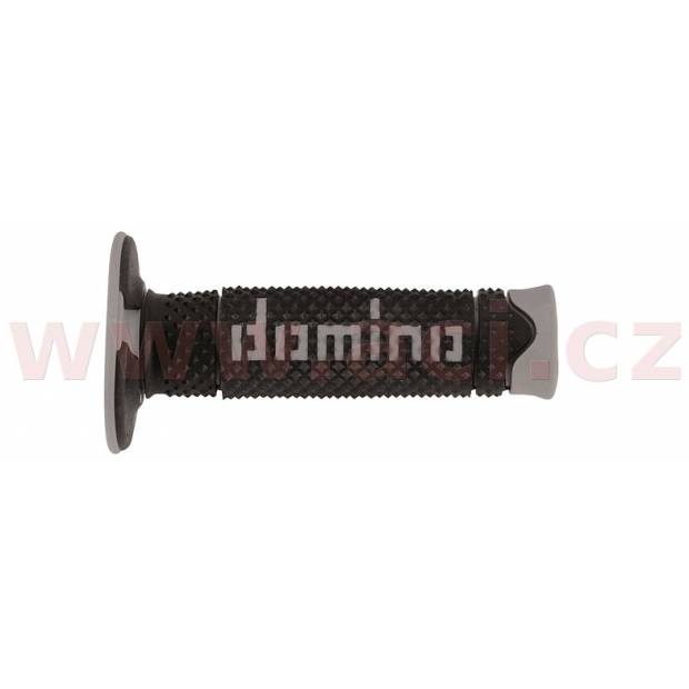 gripy A260 (offroad) délka 120 mm, DOMINO (černo-šedé) M018-159 DOMINO