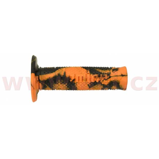 gripy (offroad) délka 120 mm, DOMINO (oranžovo-černé) M018-166 DOMINO