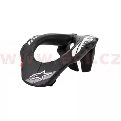 krční chránič NECK SUPPORT YOUTH, ALPINESTARS, dětský (černý/bílý, vel. UNI) 2026 M160-305 ALPINESTARS