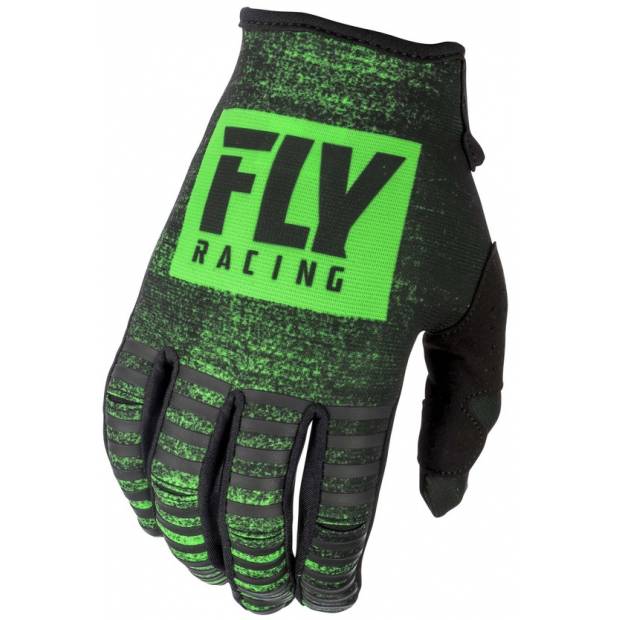 rukavice KINETIC NOIZ 2019, FLY RACING - USA (zelená/černá) M172-263 FLY RACING