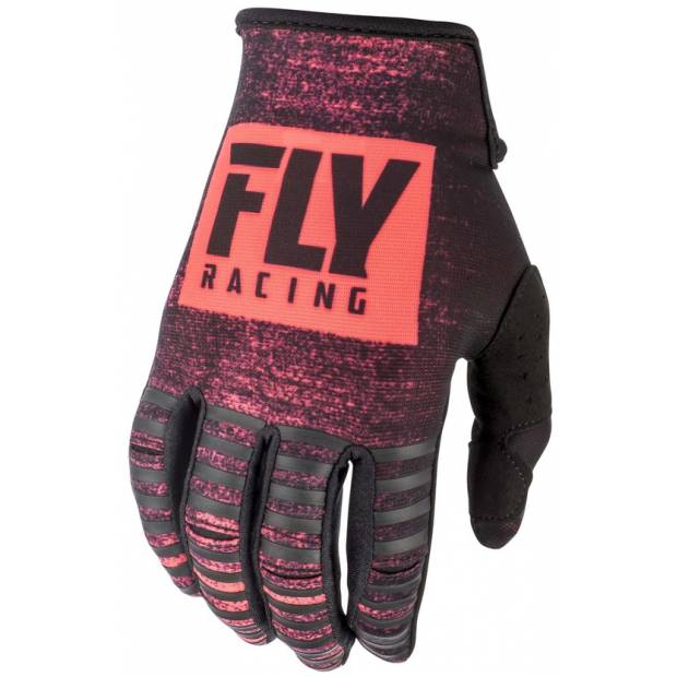 rukavice KINETIC NOIZ 2019, FLY RACING - USA (červená/černá) M172-264 FLY RACING