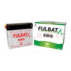 baterie 12V, 51913, 19Ah, 210A, konvenční 186x82x171, FULBAT (vč. balení elektrolytu) M310-012 FULBAT