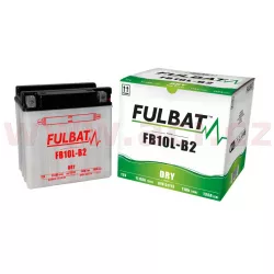 baterie 12V, YB10L-A2, 11Ah, 130A, konvenční 135x90x145, FULBAT (vč. balení elektrolytu) M310-064 FULBAT