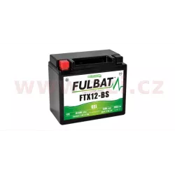baterie 12V, YTX12-BS GEL, 10Ah, 180A, bezúdržbová GEL technologie 150x87x130 FULBAT (aktivovaná ve výrobě) M310-102 FULBAT
