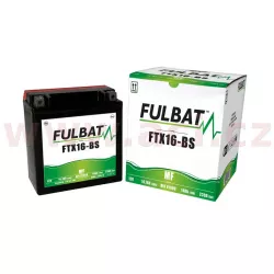 baterie 12V, YTX16-BS, 14Ah, 230A, bezúdržbová MF AGM 150x87x161 FULBAT (vč. balení elektrolytu) M310-108 FULBAT