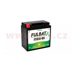 baterie 12V, YTX14-BS GEL, 12Ah, 200A, bezúdržbová GEL technologie 150x87x145, FULBAT (aktivovaná ve výrobě) M310-141 FULBAT