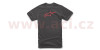 triko AGELESS CLASSIC TEE krátký rukáv, ALPINESTARS (černá/červená, vel. M) M182-473-M ALPINESTARS