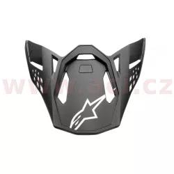 kšilt pro přilby SUPERTECH S-M10 a S-M8 SOLID, ALPINESTARS (černý matný, verze ECE 22.05) M142-1016 ALPINESTARS