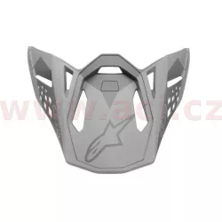 kšilt pro přilby SUPERTECH S-M10 META, ALPINESTARS (šedý matný, verze ECE 22.05) M142-1017 ALPINESTARS