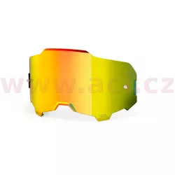 plexi ARMEGA, 100% (zlaté chrom, Anti-fog) M152-239 100%