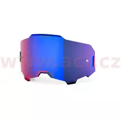 plexi ARMEGA, 100% (HIPER modré zrcadlové, Anti-fog) M152-244 100%