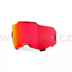 plexi ARMEGA, 100% (HIPER červené zrcadlové, Anti-fog) M152-245 100%