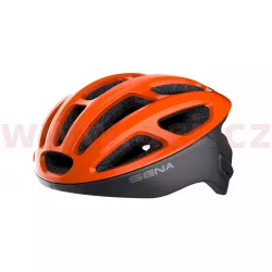 cyklo přilba s headsetem R1, SENA (oranžová) C140-015 SENA