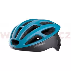 cyklo přilba s headsetem R1, SENA (modrá) C140-016 SENA