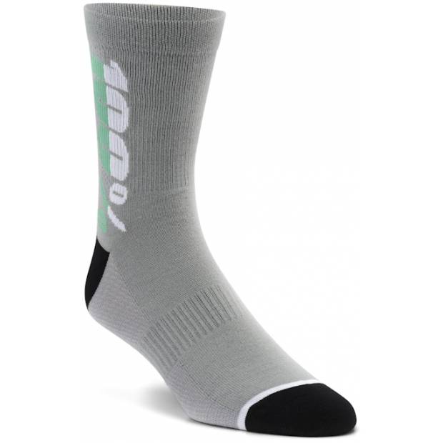 Zateplené krátké ponožky 100% RYTHYM Merino vlněné krátké barva šedá výběr velikostí S-XL