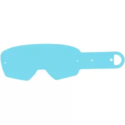 strhávací slídy plexi pro brýle FOX RACING řady VUE, Q-TECH (50 vrstev v balení, čiré) M152-255 FOX RACING