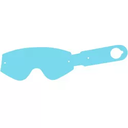 strhávací slídy plexi pro brýle HZ, Q-TECH (50 vrstev v balení, čiré) M152-251 HZ